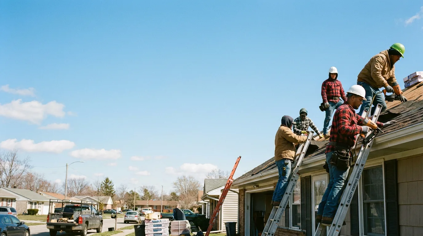 Roofing in Hollow Rock, TN near me